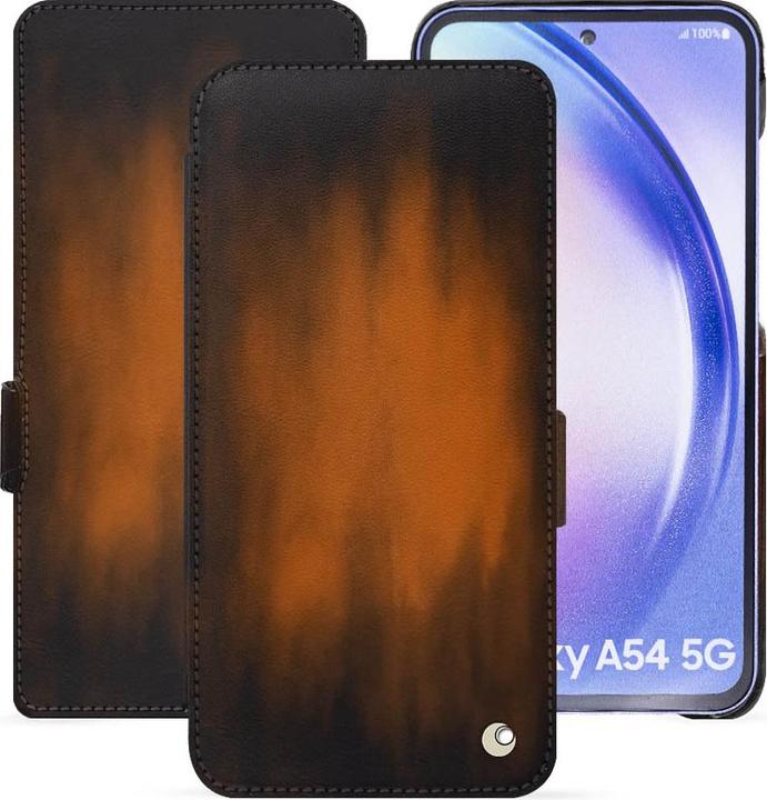 Actual product image Noreve Horizontal leather flap shell (Samsung Galaxy A54 5G)