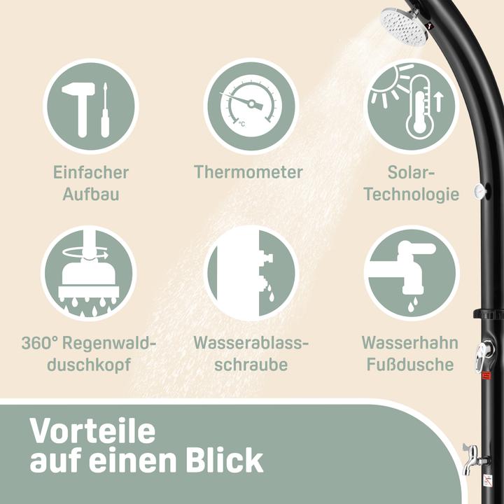 Image du produit Monzana Douche solaire Bow 20L