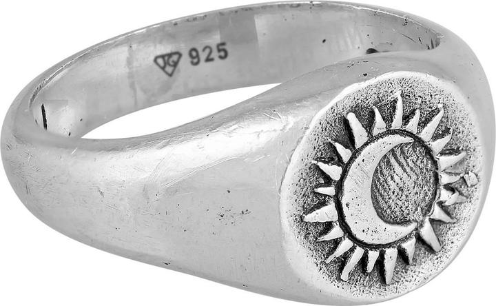 Immagine prodotto Haze & Glory Halbmond, Siegelring, Sonne (54, 925 Argento)