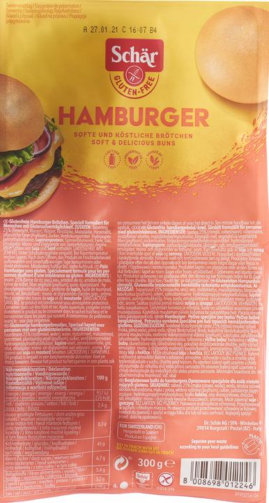 Produktbild Schär Hamburger (300 g)