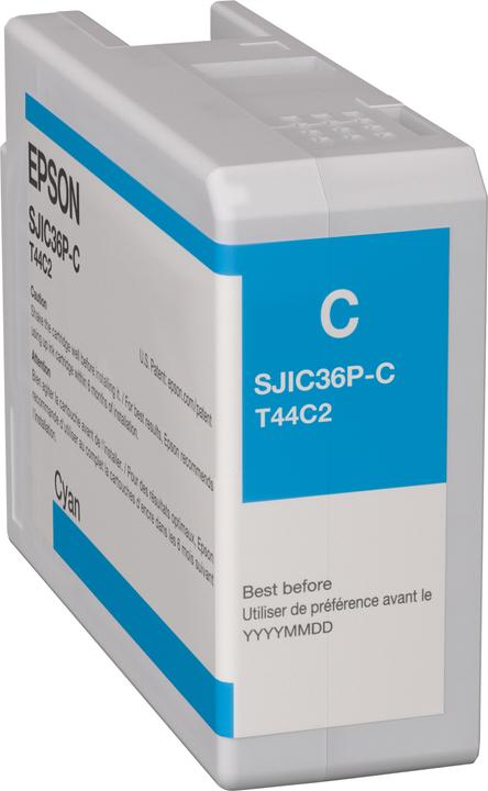 Epson SJIC36P(C) - 80 ml - cyaan - origineel - inktpatroon (C)