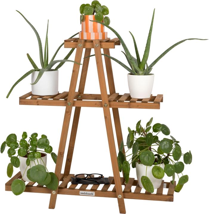 Produktbild Needs&Wants Blumenregal "Bloomy2" mit 3 Etagen, Fichte (braun)