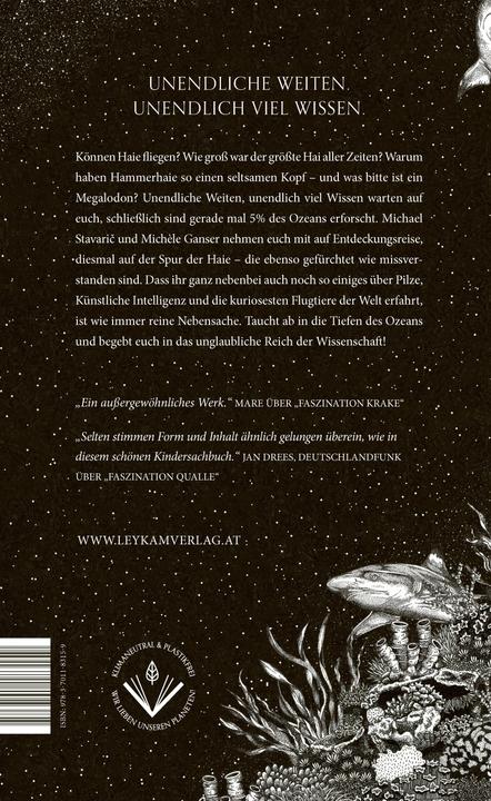 Produktbild Faszination Haie - Wächter der Meere (Deutsch, Michael Stavaric, Michèle Ganser, 2024)