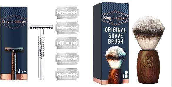 Actual product image King C. Gillette Double Edge Safety