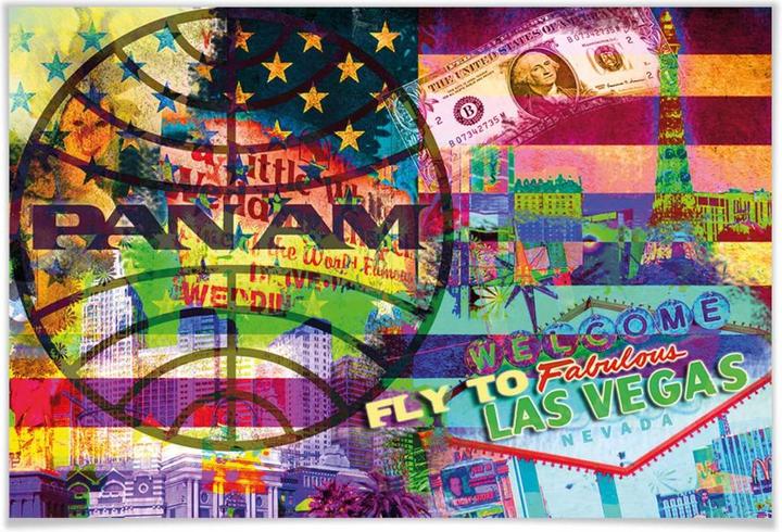 Actual product image Las Vegas (75 x 50 cm)