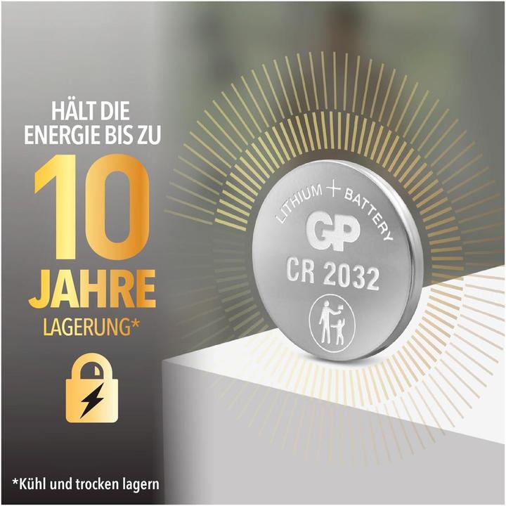 Produktbild GP Batteries CR2032 (20 Stk., CR2032, 220 mAh)