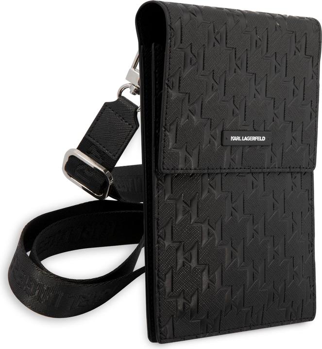 Produktbild Karl Lagerfeld Handbag KLWBSAMSMK black/black Monogram Plate (Apple iPhone 4)