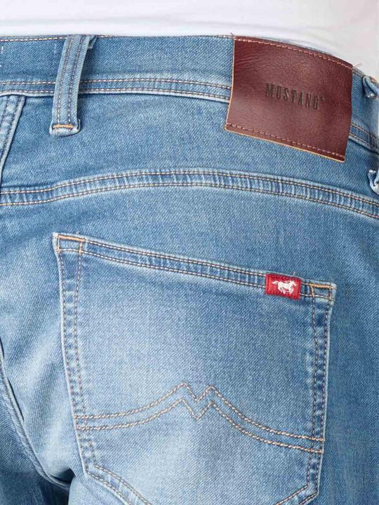 Actual product image Mustang Oregon Tapered Jeans Medium Blue Used (W38/L32)