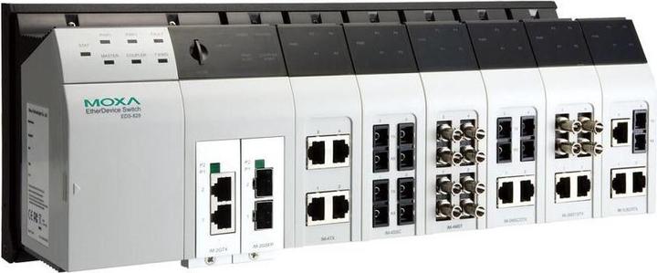 Actual product image Moxa Modular Redundant Layer 3 Mana