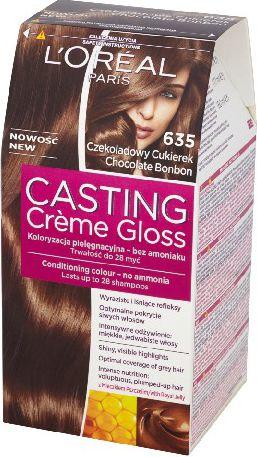 L'Oréal Paris Creme Gloss Color kremas Nr. 635 Chocolate Candy (635 Chocolate Candy)