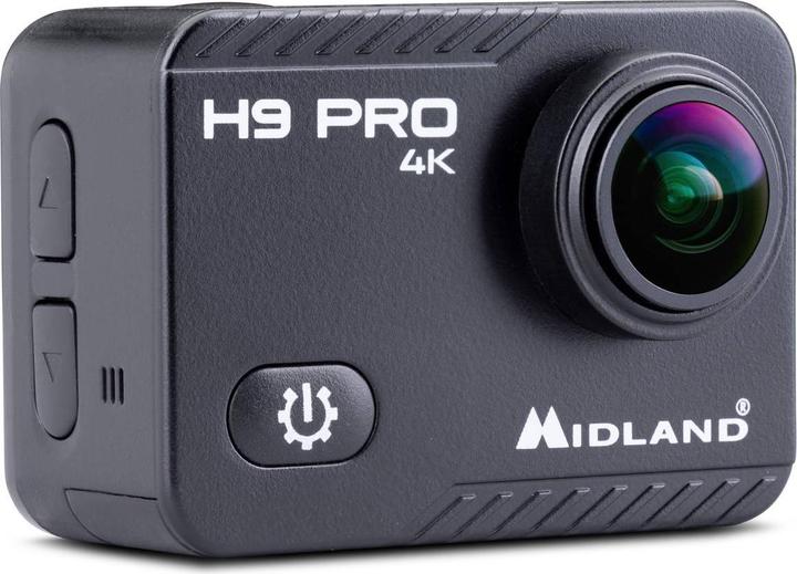 Actual product image Midland H9 Pro WIFI Action Camera Ultra HD 4K (60p, Wi-Fi)