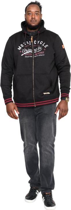 Produktbild DUKE Patrick D555 Kapuzenpullover Durchgehender Reissverschluss (L)