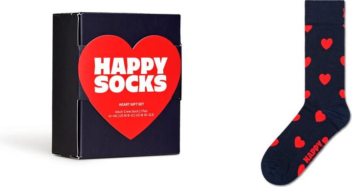 Actual product image Happy Socks 1-Pack Heart Socks Gift Set (Single pack, 36 - 40)