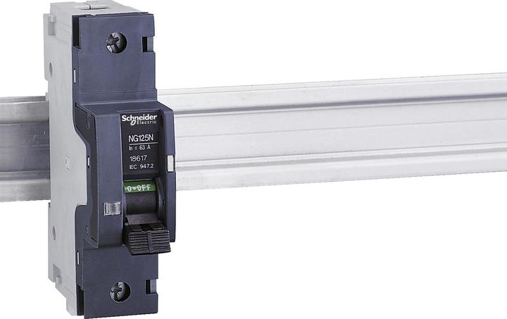 Produktbild Schneider Electric Leistungsschalter NG125N, 1P, 40A, C- 18615