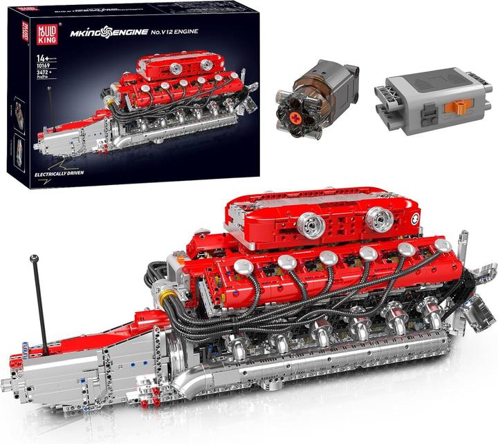 Image du produit Mould King V12 Engine Motor