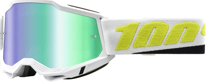 Produktbild 100% Accuri 2 Goggle Peyote - Mirror Green (Weiss, Mirror Green)