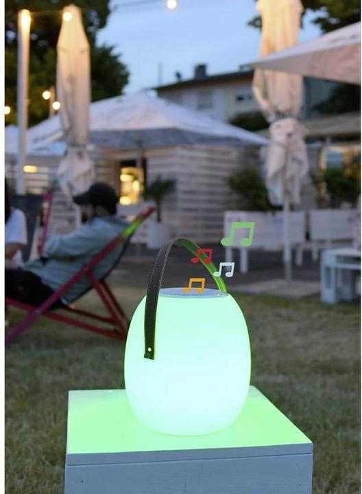 Actual product image Megatron LED Outdoor Table Lamp with Speaker Outdoor Table Lamp (50 lm)