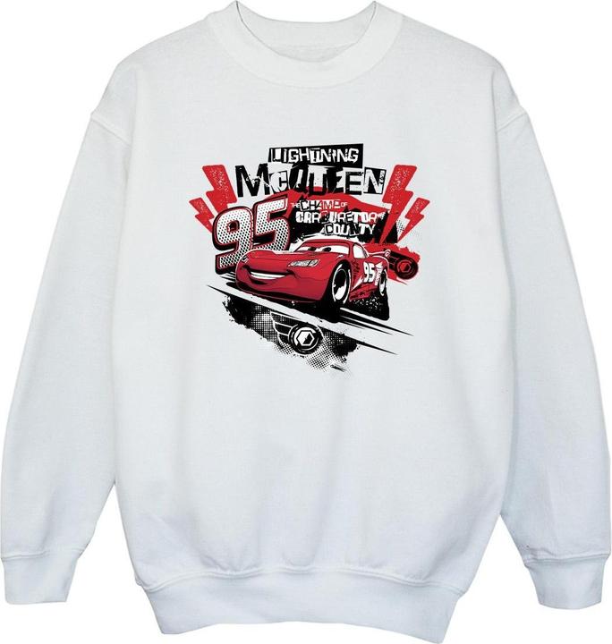 Immagine prodotto Disney Cars Lightning McQueen Collage Felpa Ragazze (128)
