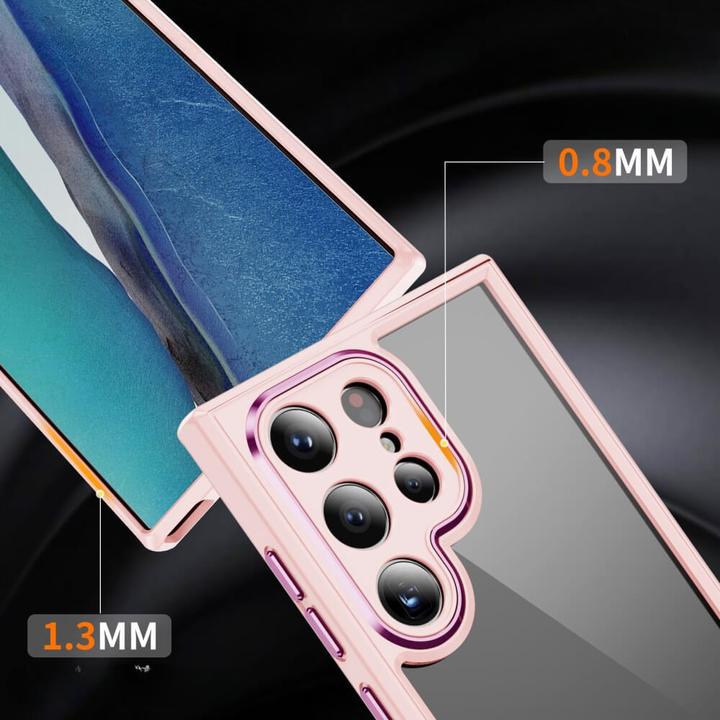 Actual product image Cover-Discount Case with camera protection pink (Samsung Galaxy S24 Ultra)