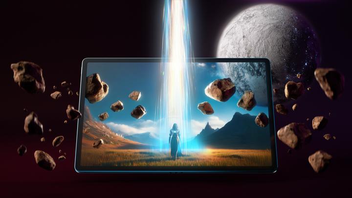 Immagine prodotto Lenovo YOGA Tab Plus TB520FU 16/256GB teal ZAEG0083SE Android 14 Tablet mit Eingabestift (12.70", 256 GB, Alzavola di marea)