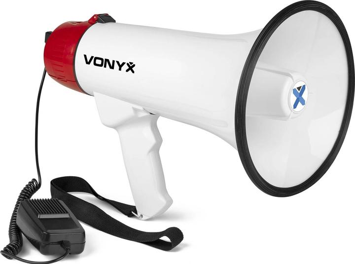Actual product image Vonyx Megaphon MEG045, Nennleistung: 45 W, Prinzip: Aktiv (Megaphone)