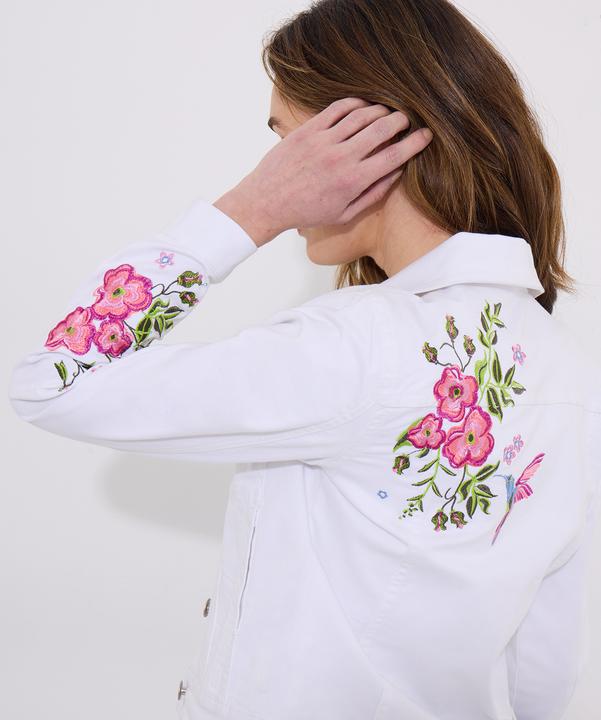 Produktbild Joe Browns Slim Fit Embroidered Stretch Denim Jacket (42)