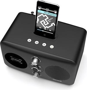Revo Domino DAB+/FM, WLAN Internet Radio, iPod Dock schwarz