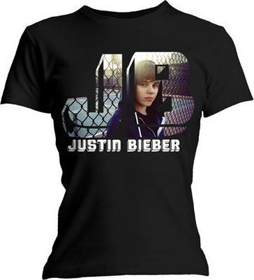 Justin Bieber Photo Black (Girlie)