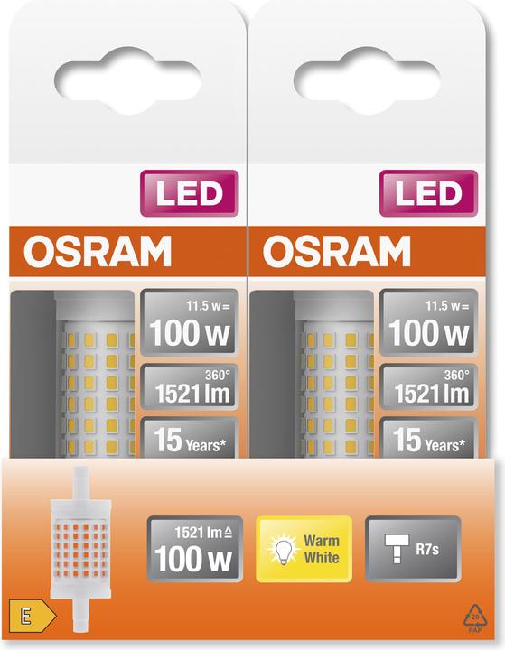 Actual product image Osram Line (R7s, 11.50 W, 1521 lm, 1 x, E)