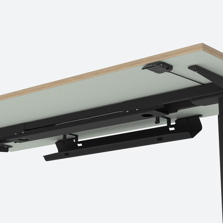 Produktbild ofinto Rise, mit Kabelmanagement-System