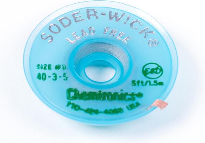 Actual product image Chemtronics Soder-Wick Leadfree SD 2.0 mm / green 40-3-5