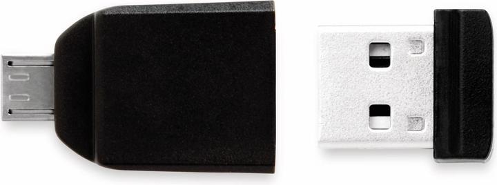 Produktbild Verbatim Nano inkl. OTG Adaptor (32 GB, USB-A, Micro USB, USB 2.0)