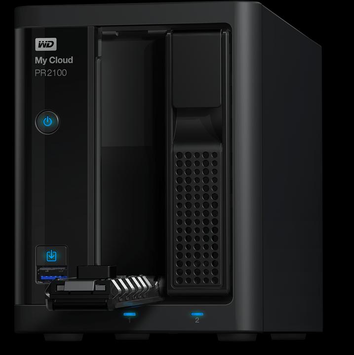 WD My Cloud Pro PR2100 (2 x 10 TB, WD Red)