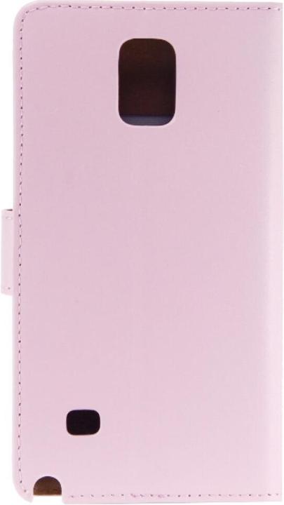 Actual product image OEM Slim Leather Book Case for Galaxy Note 4 - pink 4250710555796 (Samsung Galaxy Note 4)