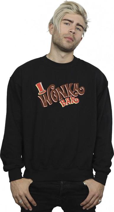 Actual product image Willy Wonka & the Chocolate Factory Mens Bar Logo Sweatshirt (XXL)