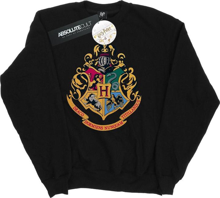 Hogwarts Crest Gold Ink Sweatshirt