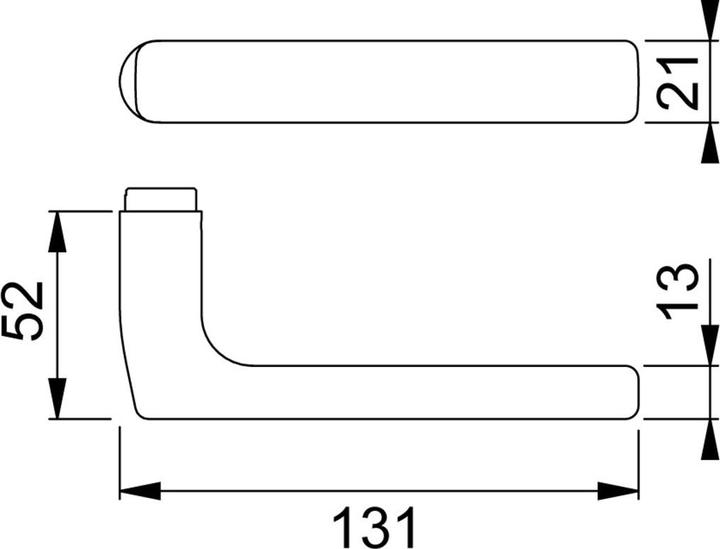 Immagine prodotto Hoppe Maniglia p.porta Dallas femmina (Maniglia della porta)