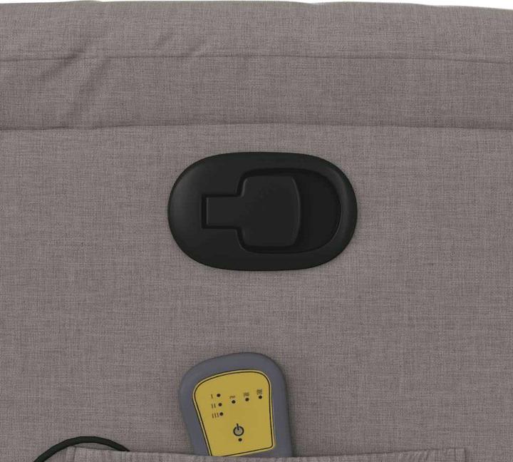 Immagine prodotto VidaXL Sedia da massaggio in tessuto grigio