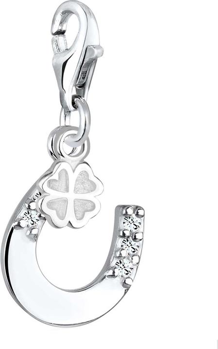 Actual product image Elli Horseshoe, Cloverleaf (925 sterling silver, Glass crystal)