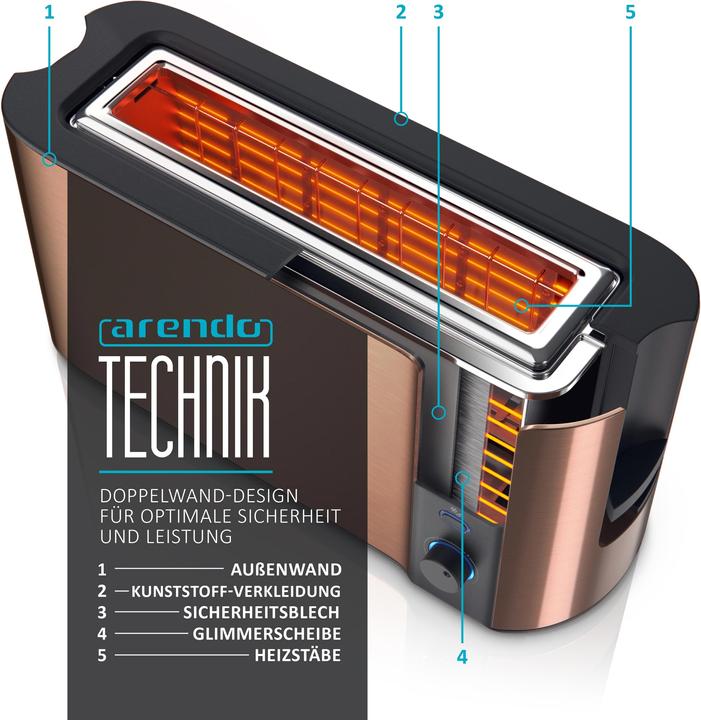 Produktbild Arendo Toaster