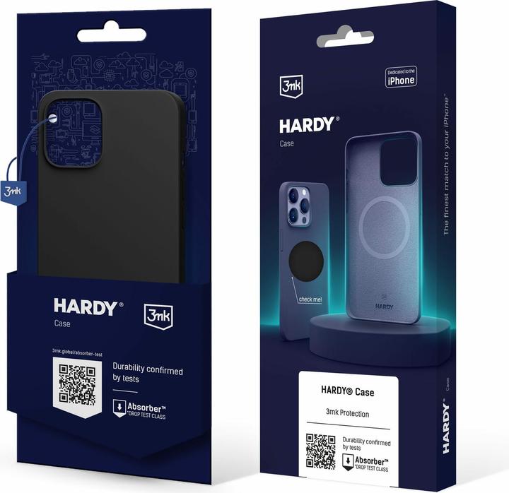 Immagine prodotto 3MK Custodia Hardy iPhone 13 6.1" czarny/midnight nero MagSafe (Apple iPhone 13)