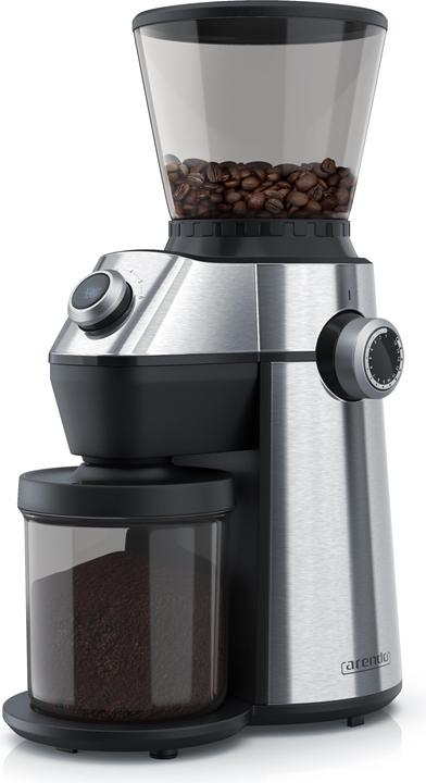 Produktbild Arendo Kaffeemühle 150 W, Kegelmahlwerk, 360 g Bohnenbehälter, Kaffee Mühle mit 15 Mahlgradstufen