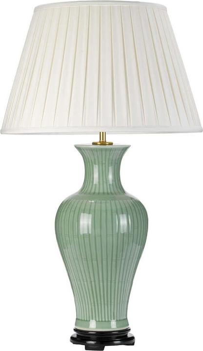 Image du produit Elstead Lighting Dalian Lampe de table E27 Céladon Vert Ivoire (E27)