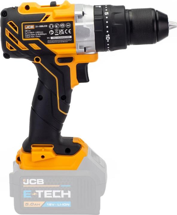 JCB 18V bürstenloser Akku-Kombibohrer