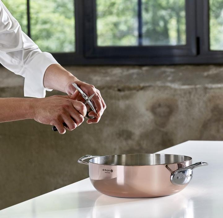 Actual product image de Buyer Prima Matera (20 cm, Casserole + Stewpot, Stainless steel, Copper)