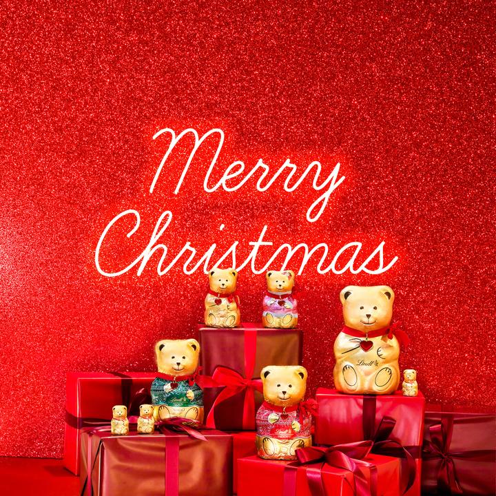 Produktbild Lindt Teddy Milch Mini Dose Weihnachten (700 g)