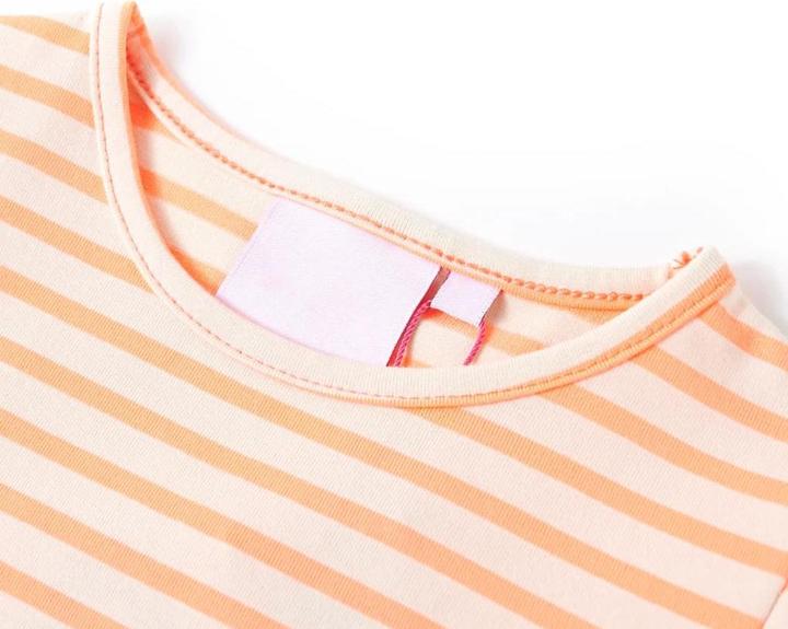 Produktbild VidaXL Kinder-T-Shirt Neonorange 128,Material: 95 % Baumwolle. 5 (128)