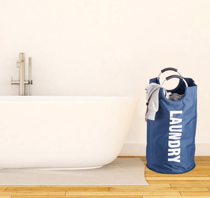 Immagine prodotto Relaxdays Sacco portabiancheria pieghevole (60 l)