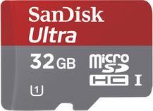 Productafbeelding SanDisk microSDHC 32GB, Klasse 10 (32 GB, microSDHC, microSD)