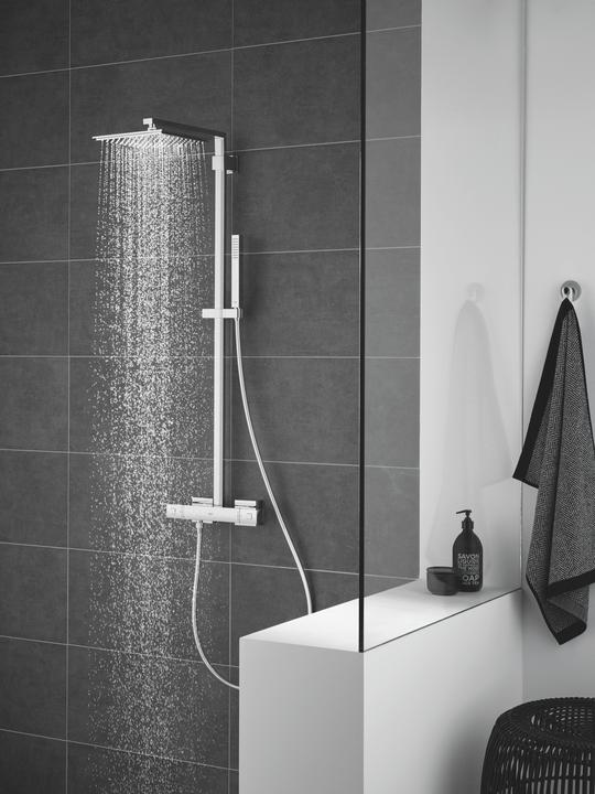 Produktbild Grohe Stabhandbrause Euphoria Cube Stick 27699000 chrom (1 Strahlarten, 9 l/min)